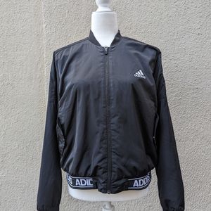 Adidas Sport Id Bomber Women's Short Jacket Black, Size L
